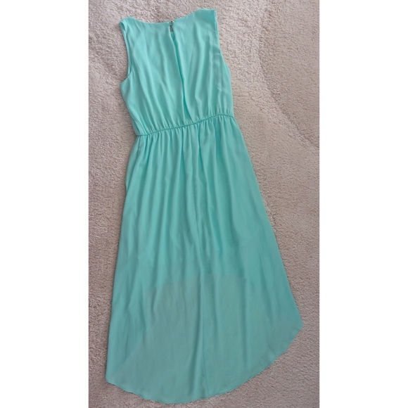 ✨EUC✨ CHARMING CHARLIE MINT HI-LOW DRESS - Picture 2 of 5